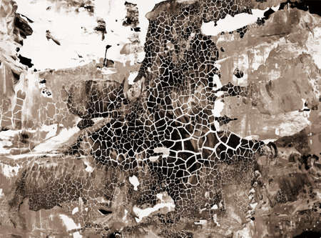 Grunge Vector Background Art Style Editable Vintage Style Retro Distressed Texture. Great Design Element Backdrop For Your Grungy Projectsのイラスト素材