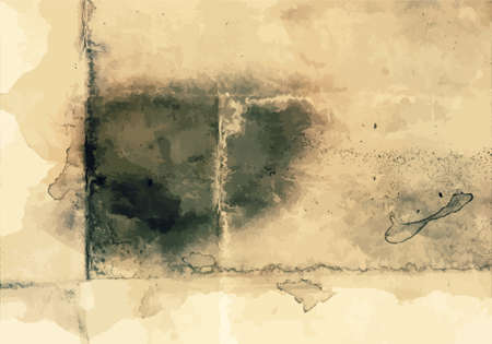 Grunge Vector Background Art Style Editable Vintage Style Retro Distressed Texture. Great Design Element Backdrop For Your Grungy Projectsのイラスト素材