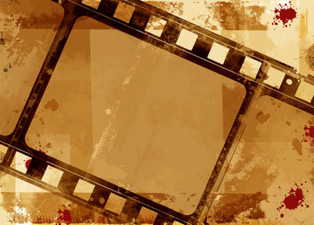 Grunge Frame Or Distressed Texture . Large High Detailed Decorative Vector Vintage Weathered Border. Great Grunge Background Or Retro Design Decor Element For Your Projects.のイラスト素材