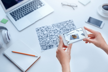 Bussiness man work in the office careerの写真素材