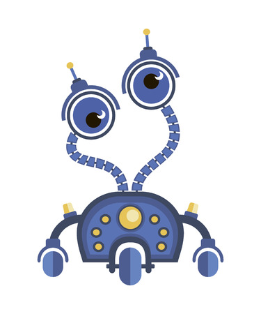 Cartoon cute robot.のイラスト素材