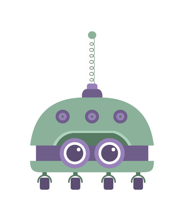 Cartoon cute robot.のイラスト素材
