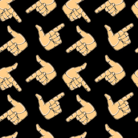 colorful funny seamless background in modern style. Can be used for wallpaper, pattern fills, web page, surface textures, textile print, wrapping paper.のイラスト素材