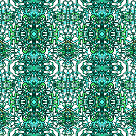 Vecor colorful abstract seamless pattern