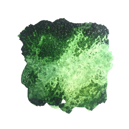 Vector watercolor spot background, abstract texture hand drawn illustrationのイラスト素材