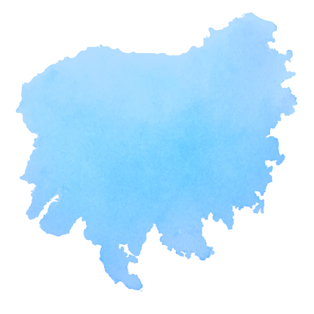 Vector colorful detailed backdrop with watercolor texture.のイラスト素材