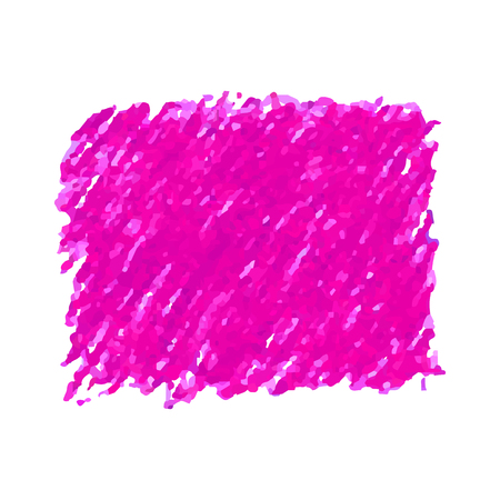 Vector colorful detailed backdrop with pen scribble texture texture. Abstract stain isolated on white background.のイラスト素材