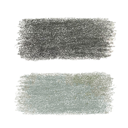 Vector colorful detailed backdrop with crayon scribble texture texture. Abstract stain isolated on white background. Design template for poster, card, banner, flyers, invitation, brochure, sale.のイラスト素材
