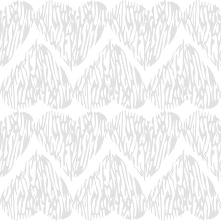 Vector seamless pattern with hearts shape in a modern style. Happy Valentines day illustration. For wallpaper, pattern fills, web page, textures, textile, wrapping paperのイラスト素材