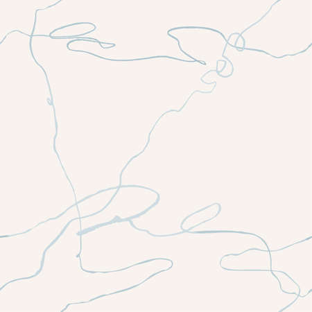 Vector modern seamless background with colorful hand drawn abstract lines, doodles. Use it for wallpaper, textile print, pattern fills, web, surface texture, wrapping paper, design of presentationのイラスト素材