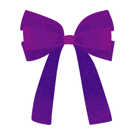Gift Bow Illustration isolated on white backgroundのイラスト素材