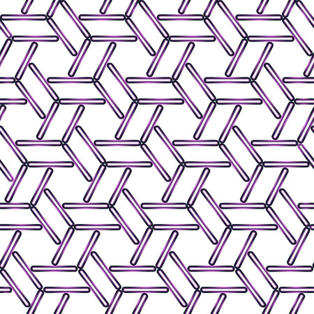 Vector modern seamless pattern with abstract halogen elements. Use it for wallpaper, textile print, pattern fills, web page, surface textures, wrapping paper, design of presentationのイラスト素材