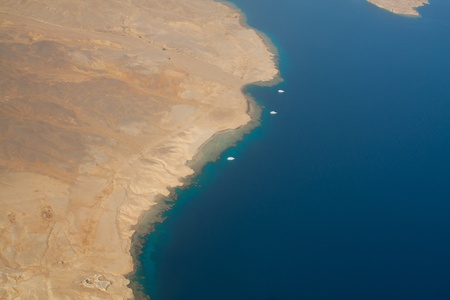Coastline  Sinai  Red seaの写真素材