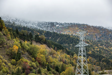 Shangri La Yunnan snow mountainの写真素材