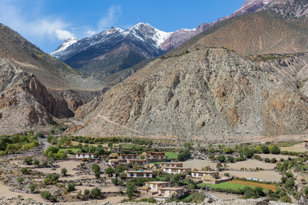The Tibetan plateau sceneryの写真素材