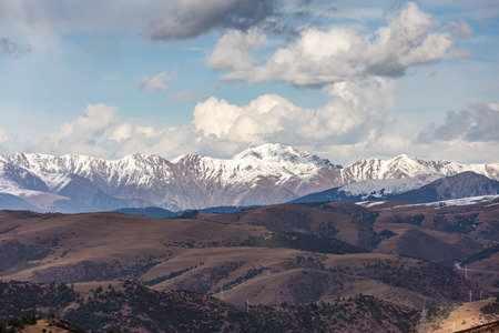 Landscape scenery of Tibet plateau of Chinaの写真素材