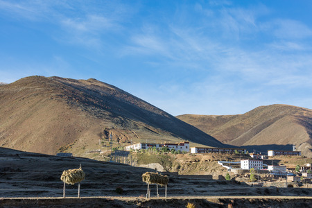 Scenery of Tibet plateau of Chinaの写真素材