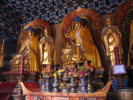 Shaolin Temple, China's renowned Buddhist temples, the birthplace of Shaolin kung fu, the best in the world temple, located in Dengfeng City, it is the main core of Songshan Scenic Area one of nineteen years was built in AD 495.の写真素材