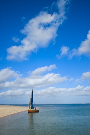 African dhowの写真素材