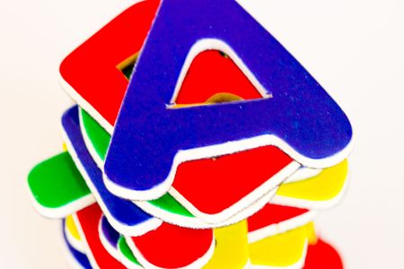 Alphabet letter learning set