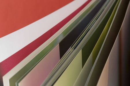 pages of a bookの写真素材