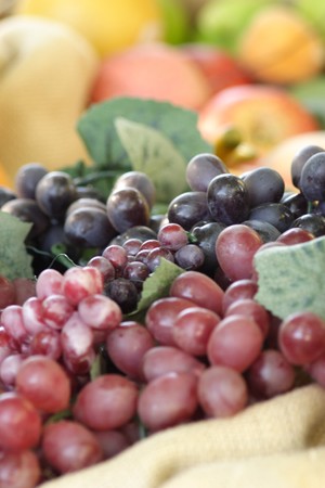 grapes at the local farmers market