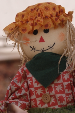 Darling Scarecrow close upの写真素材
