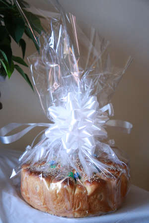 Bread that is prepared for the wedding ceremonyの写真素材