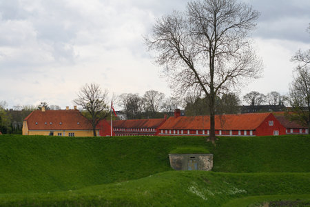 Kastellet in Copenhagenの写真素材