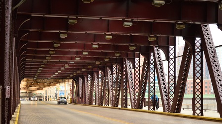 Bridge in Chicagoのeditorial素材
