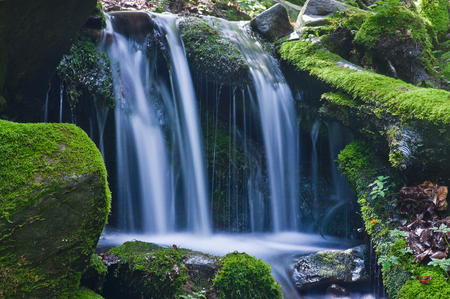 A small waterfallの写真素材