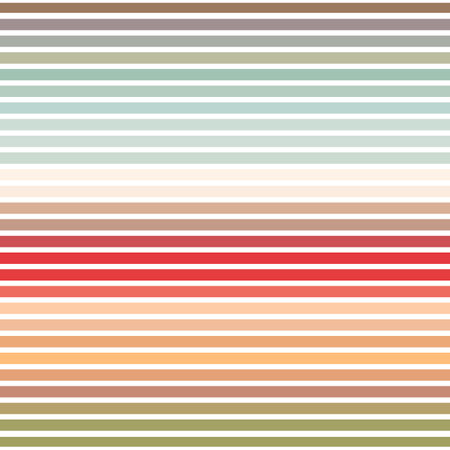 Cute seamless pattern with horizontal stripes on white background. Vector design.のイラスト素材