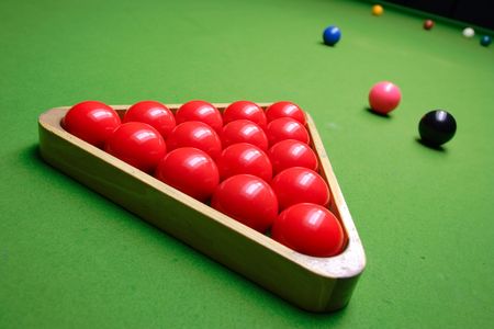 Snooker tableの写真素材
