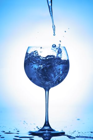 Water splashの写真素材