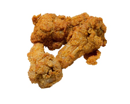 fried chickenの写真素材