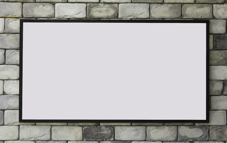 Golden picture frame isolated on white background の写真素材