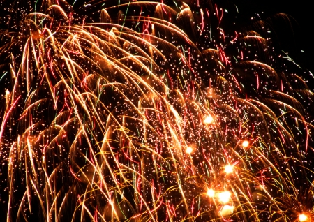 image of firework as background の写真素材