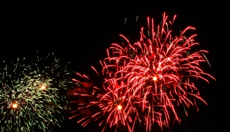 image of firework as background の写真素材