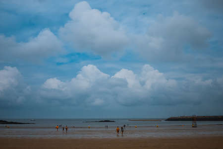 Summer seasideの写真素材