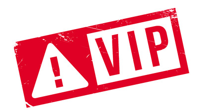 Vip rubber stamp. Grunge design with dust scratches. Effects can be easily removed for a clean, crisp look. Color is easily changed.のイラスト素材