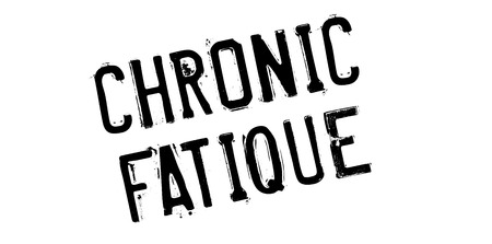 Chronic Fatique rubber stamp. Grunge design with dust scratches. Effects can be easily removed for a clean, crisp look. Color is easily changed.のイラスト素材