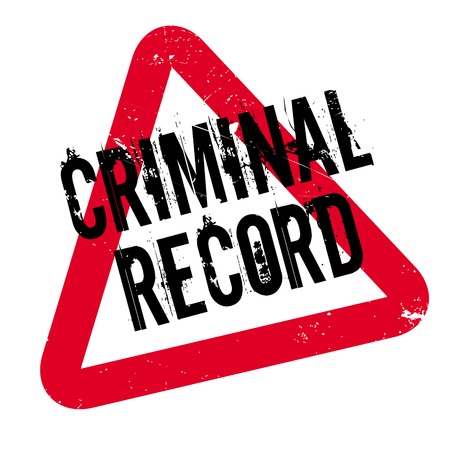 Criminal Record rubber stamp. Grunge design with dust scratches. Effects can be easily removed for a clean, crisp look. Color is easily changed. Criminal Record rubber stamp. Grunge design with dust scratches. Effects can be easily removed for a clean, crisp look. Color is easily changed.