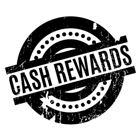 Cash Rewards rubber stampのイラスト素材