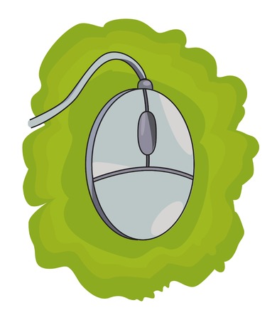 Cartoon image of Computer mouse Iconのイラスト素材