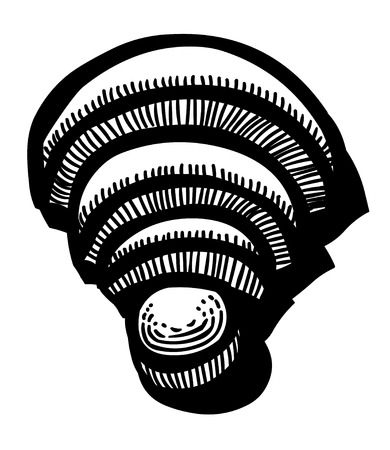 Cartoon image of WIFI Icon. Wireless network symbolのイラスト素材