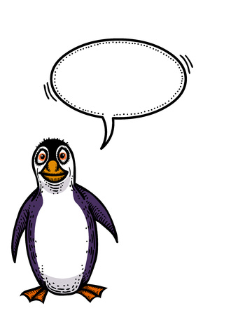 penguin-100のイラスト素材