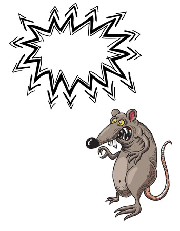 evil rat-100のイラスト素材