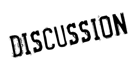 Discussion rubber stampの写真素材