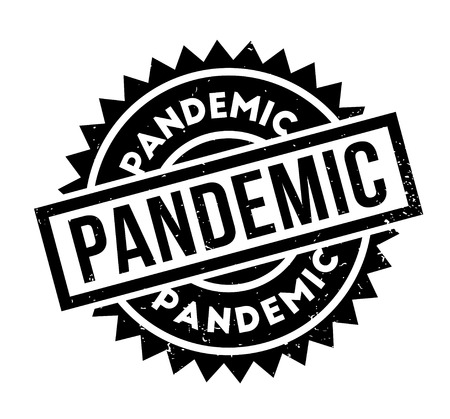 Pandemic rubber stampのイラスト素材