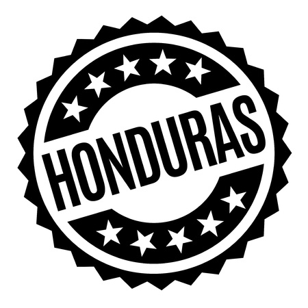 Honduras	 typographic stamp. Typographic sign, badgeのイラスト素材